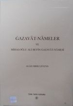 Gazavat-nameler ve Mihaloğlu Ali Bey'in Gazavat-namesi / 13-Z-142