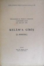 Kelam'a Giriş (el-Muhassal) 7-C-2