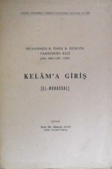 Kelam'a Giriş (el-Muhassal) 7-C-2