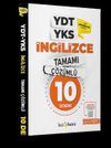 YDT YKS İngilizce Tamamı &Ccedil;&ouml;z&uuml;ml&uuml; 10 Deneme