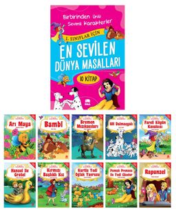 En Sevilen Dünya Masalları (10 Kitap Takım Büyük-Boy)