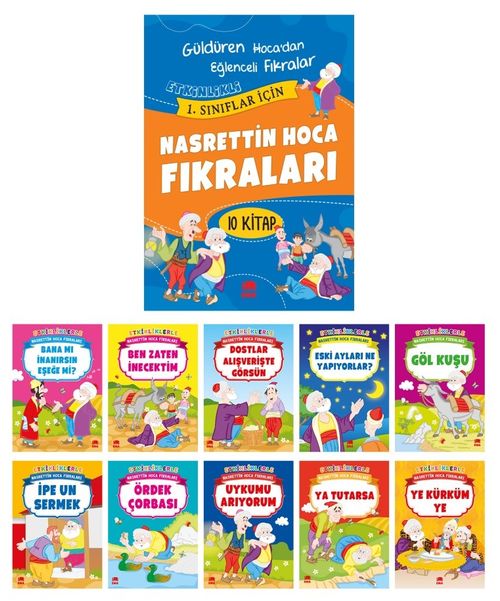 Etkinliklerle Nasrettin Hoca Fıkraları (10 Kitap)