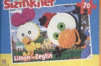 Sizinkiler-Limon İle Zeytin 70 Parça Kutulu Puzzle