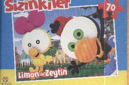 Sizinkiler-Limon İle Zeytin 70 Parça Kutulu Puzzle