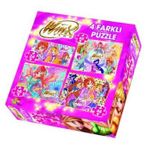 Winx Club 4 Farklı Puzzle