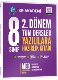 8. Sınıf 2. Dönem Tüm Dersler Yazılılara Hazırlık Kitabı