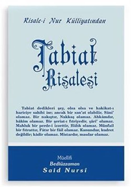 Tabiat Risalesi / cep boy (kod:534) (Bediüzzaman Said Nursi