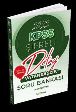 2022 KPSS Şifreli Detay Vatandaşlık Tamamı Çözümlü