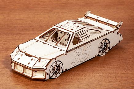 w-3D Puzzle - Nascar - 95 Parça