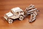 w-3D Puzzle - Jeeps and Jet Ski -Jeep ve Jet Ski - 136 parça