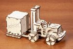 w-3D Puzzle - Forklift and Box - Forklift ve Kutu - 77 parça