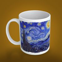 Kupa - Ressamlar - Van Gogh - The Starry Nıght 1889