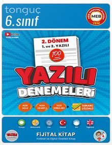 6. Sınıf Yazılı Denemeleri 2. Dönem 1 ve 2. Yazılı