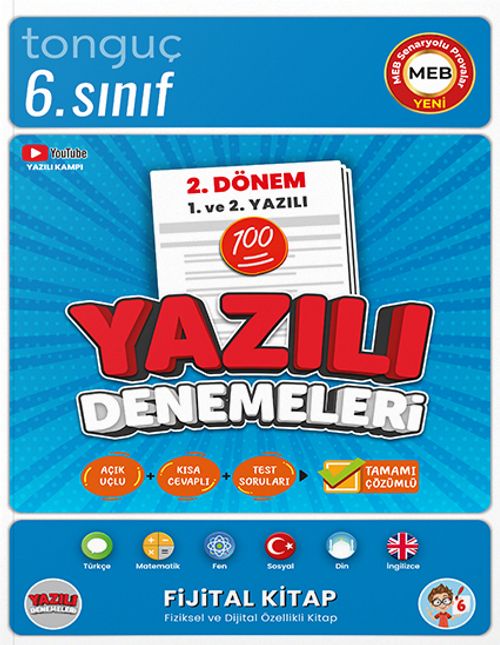 6. Sınıf Yazılı Denemeleri 2. Dönem 1 ve 2. Yazılı