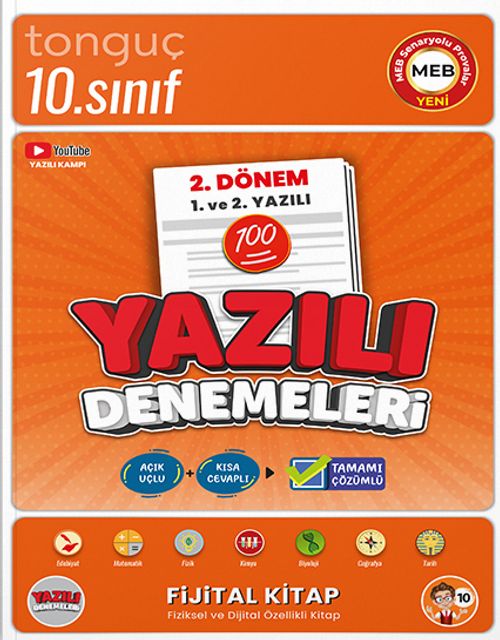 10. Sınıf Yazılı Denemeleri 2. Dönem 1 ve 2. Yazılı