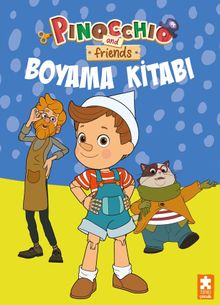 Pinocchio and Friends / Boyama Kitabı 3