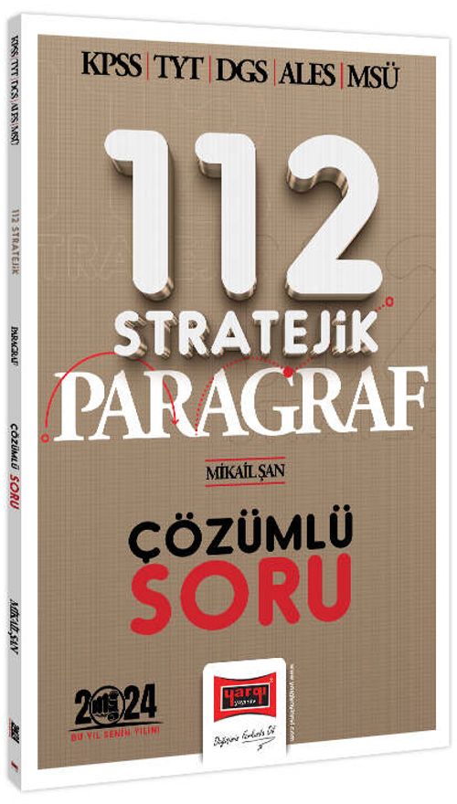 2024 112 Stratejik Paragraf Soru Bankası