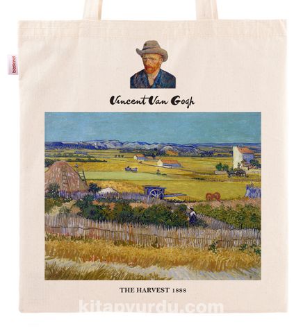 Askılı Bez Çanta - Ressamlar - Van Gogh - The Harvest 1888