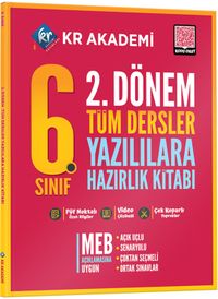 6. Sınıf 2. Dönem Tüm Dersler Yazılılara Hazırlık Kitabı