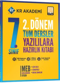 7. Sınıf 2. Dönem Tüm Dersler Yazılılara Hazırlık Kitabı