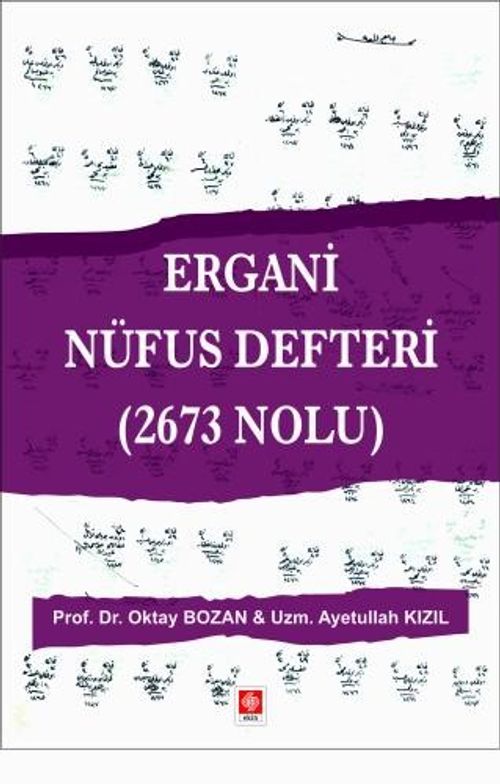 Ergani Nüfus Defteri (2673 Nolu )