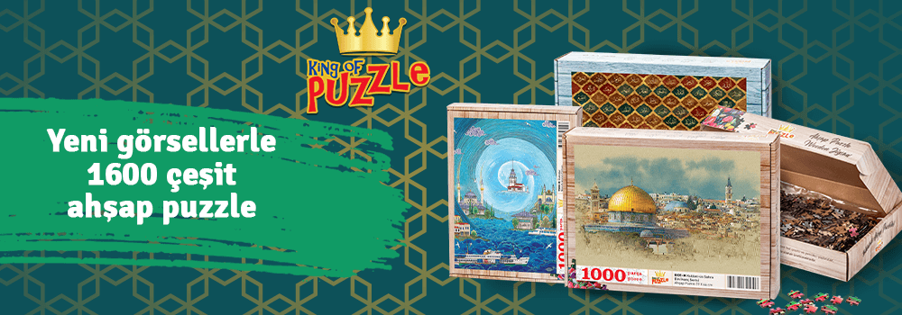 Yeni Ahşap Yapbozlar - King of Puzzle