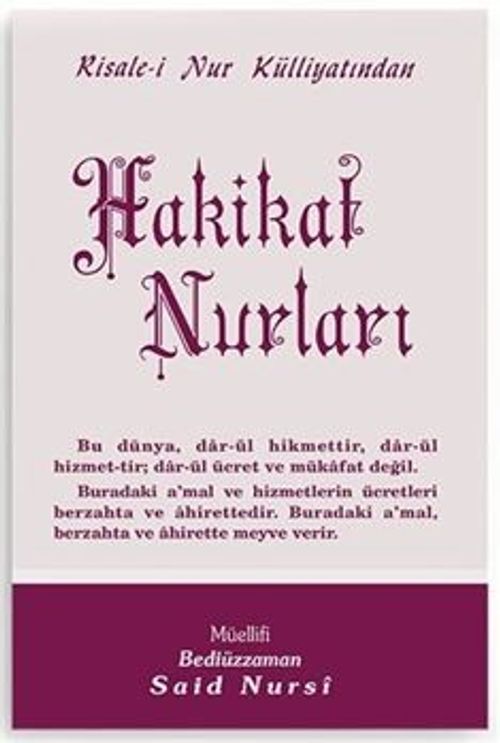 Hakikat Nurları -Orta Boy (Kod:414)