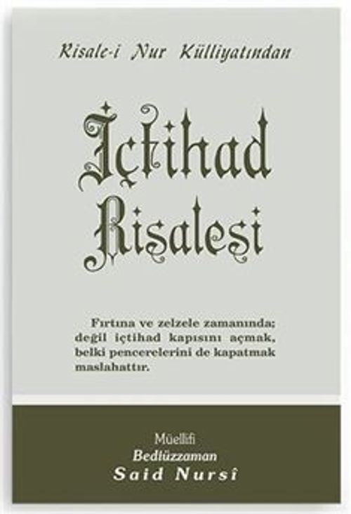İçtihad Risalesi - Orta Boy (Kod:427)