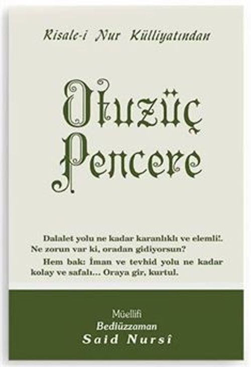 Otuzüç Pencere - Orta Boy (Kod:431)