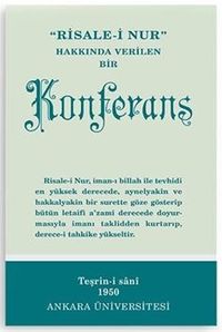 Risale-i Nur Hakkında verilen Bir Konferans - Orta Boy (Kod:416)