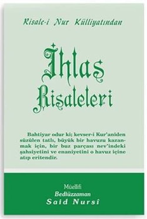 İhlas Risaleleri - Orta Boy (Kod:433)