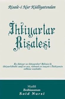 İhtiyarlar Risalesi Risalei Nur Külliyatından (Orta Boy-Kod:439)