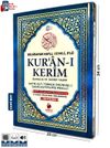 Cami Boy Satır Altı T&uuml;rk&ccedil;e Okunuşlu ve T&uuml;rk&ccedil;e Mealli Renkli Kuran-ı Kerim