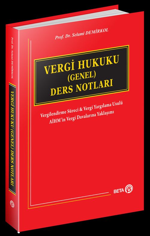 Vergi Hukuku (Genel) Ders Notları