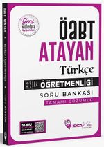 ÖABT Türkçe Öğretmenliği Soru Bankası Çözümlü 