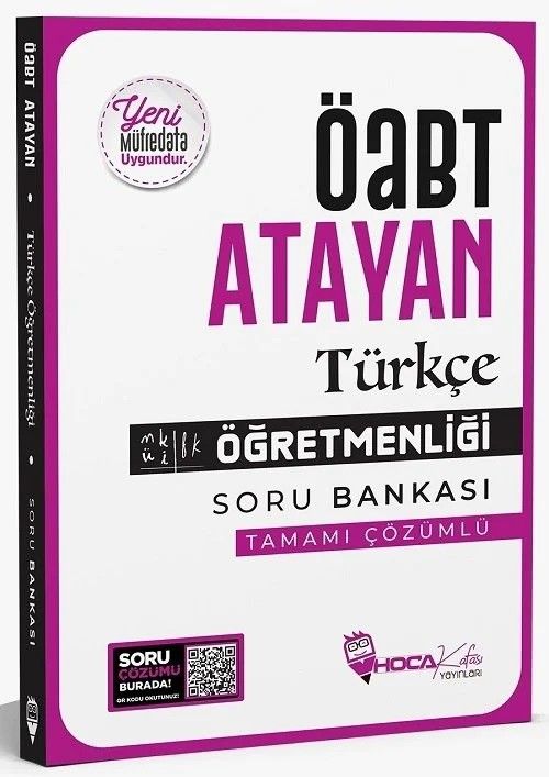 ÖABT Türkçe Öğretmenliği Soru Bankası Çözümlü 
