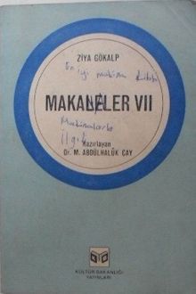 Makaleler VII / 9-C-3