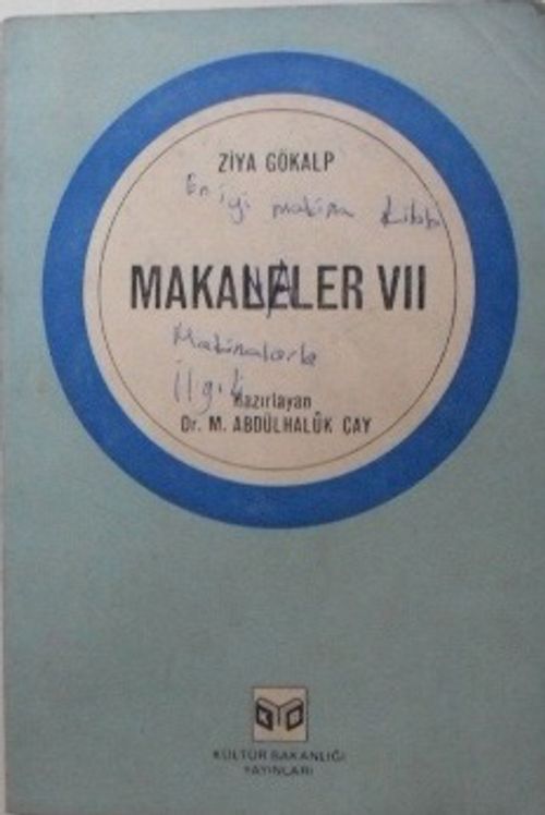 Makaleler VII / 9-C-3