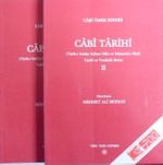 Câbî Târihi (Târîh-i Sultân Selîm-i Sâlis ve Mahmûd-ı Sânî) – 2 Cilt-(5-B-12)