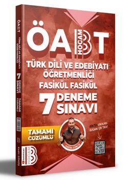 2024 ÖABT Türk Dili ve Edebiyatı Öğretmenliği Tamamı Çözümlü 7'li Fasikül Deneme