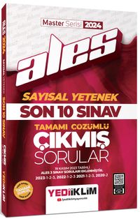 2024 ALES Sayısal Yetenek Son 10 Sınav Tamamı Çözümlü Çıkmış Sorular