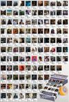 Yabancı Dizi Kapakları Polaroid Temalı 108 Adet Duvar Poster Seti, Oda Dekoru (GGK-K112)