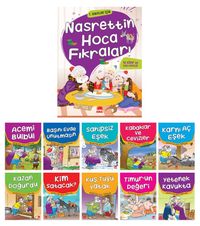 Nasrettin Hoca'dan Fıkralar Seti (10 Kitap Takım) (1. ve 2. Sınıflar İçin)