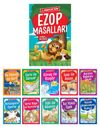 Ezop Masalları Seti 1 ve 2 Sınıflar i&ccedil;in D&uuml;z Yazılı (10 Kitap Takım K&uuml;&ccedil;&uuml;k Boy)