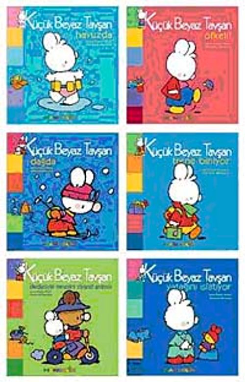 Küçük Beyaz Tavşan Kitapları (6 Kitap)