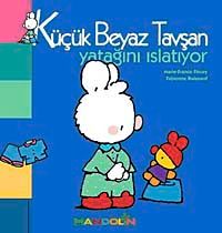 Küçük Beyaz Tavşan Yatağını Islatıyor