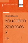 International Research in Education Sciences X