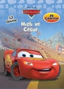 Disney Arabalar Hızlı ve Cesur (Dövmeli ve Çıkartmalı)