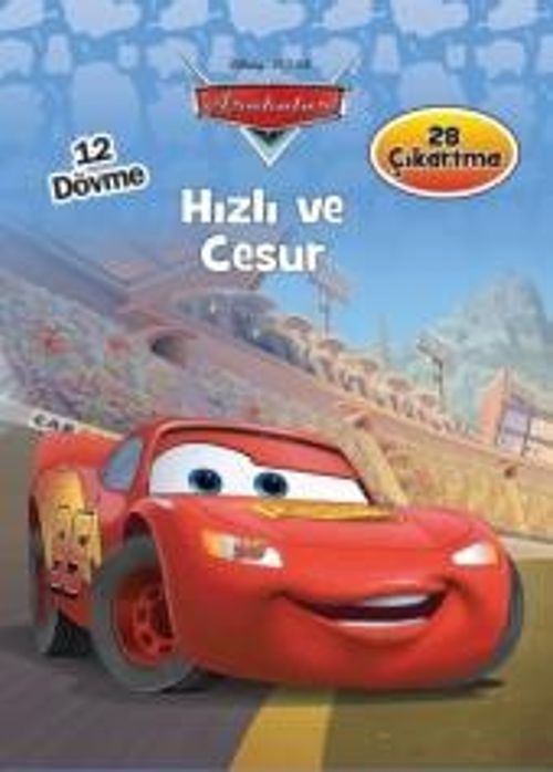 Disney Arabalar Hızlı ve Cesur (Dövmeli ve Çıkartmalı)