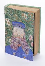 Kitap Şeklinde Ahşap Hediye Kutu - Ressamlar - Van Gogh - Portraıt Of Joseph Roulin 1889